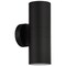 Access Lighting Matira, BiDirectional Outdoor LED Wall Mount, Black Finish, Frosted 20149LEDDMGLP-BL - alternate 2